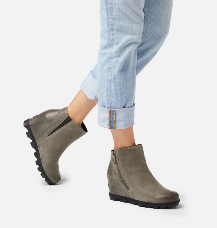 Sorel Dam Wedges Mörk Grå - Joan Of Arctic™ Ii Zip Bootie - OPA-784012